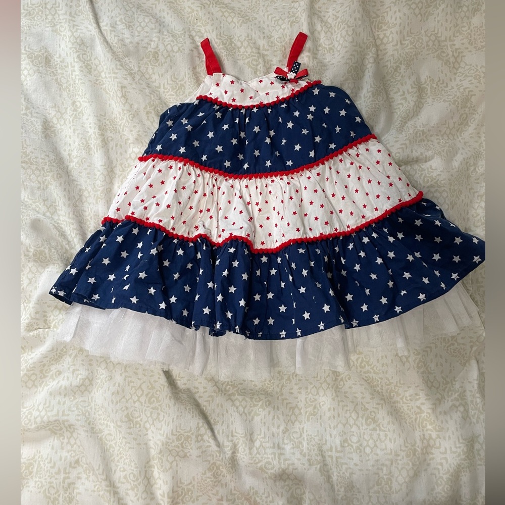 Little Me - Size 18M - Stars and Stripes Dress